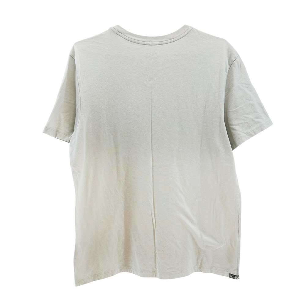 PAKA Organic Pima Cotton & Alpaca Crew Neck Tee • Large • bone beige - Picture 4 of 8